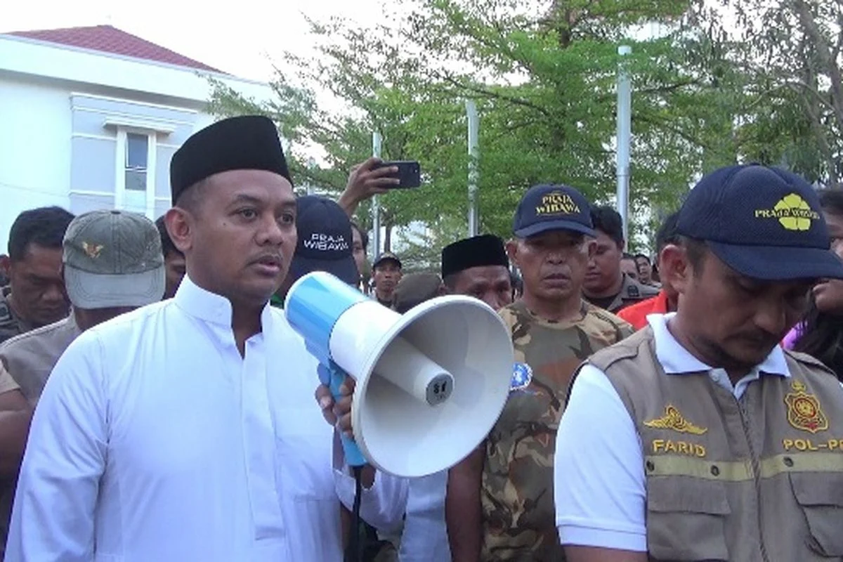 AJI dan PFI Surabaya Gelar Aksi Tuntut Pembebasan Empat Jurnalis Indonesia Ditahan Israel