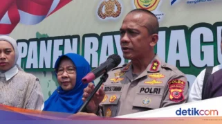 Aksi Lucu Ulil Presisi Curi Perhatian Kapolda Jabar di Panen Raya