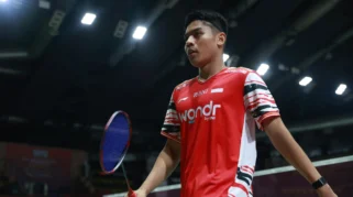 Aksi Solid Fajar/Fikri Hantam Lawan di Laga Awal Singapore Open 2026