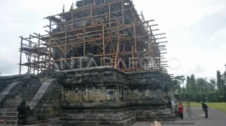 Altar Waisak 2026 di Candi Mendut Hampir Selesai: Persiapan Capai 95 Persen Menjelang Festival Perdamaian