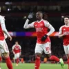 Arsenal unggul enam poin dari Manchester City usai kemenangan 3-0 atas Fulham