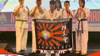 Atlet Kyokushin Jember Raih Empat Medali Emas di Kejuaraan Nasional