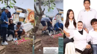 Ayah Bunga Zainal Wafat, Anak-anak Berkumpul, Ibunya Tegaskan Keinginan Pemakaman Bersebelahan