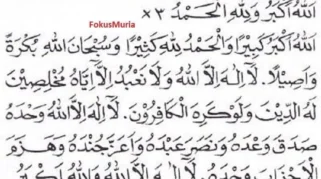 Bacaan Takbiran Iduladha Versi Panjang dan Pendek Lengkap dengan Latin dan Arti Menjelang 27 Mei 2026