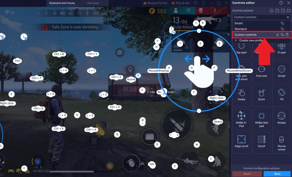 Bagaimana cara menilai kontrol sentuh pada game offline?