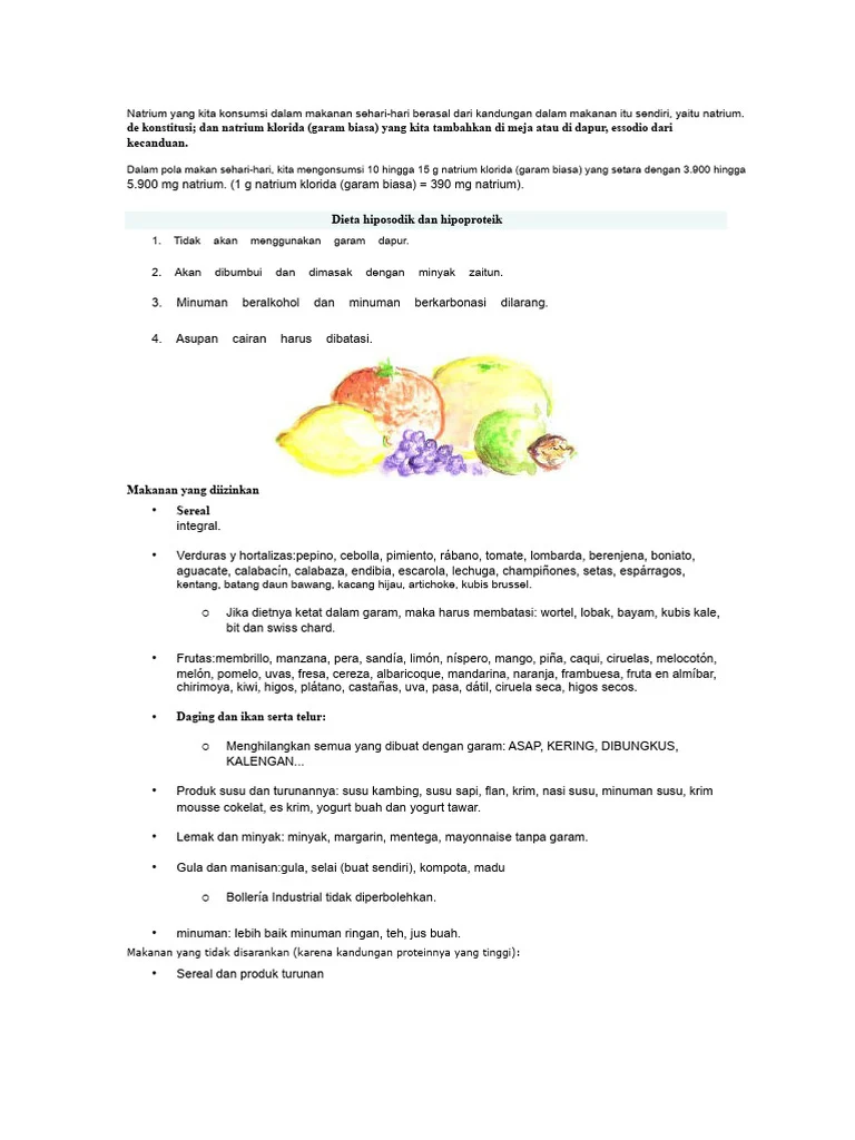Bagaimana diet rendah natrium berinteraksi dengan program latihan?