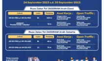 Ban Bocor Jagorawi Pecah Massal, Jasa Marga Respon Cepat dan Lakukan Perbaikan