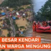 Banjir Melanda Kendari, Ratusan Warga Terpaksa Mengungsi dan Evakuasi Terus Berlangsung