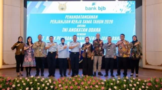 Bank bjb Perkuat Layanan Keuangan Melalui Kerja Sama dengan TNI AU