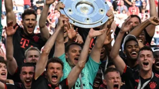 Bayern Munchen Rayakan Gelar Juara Bundesliga di Marienplatz Bersama Ribuan Fans