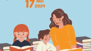 Belasan Karakter Fiksi Hiasi Sampul Buku Perpustakaan Ubaya dalam Peringatan Hari Buku Nasional