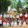 BMH Sidoarjo Salurkan 100 Paket Sembako untuk Duafa di Pelosok Jabon