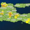BMKG Juanda Waspadai Potensi Hujan Petir di Jawa Timur Sepanjang Hari