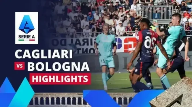 Bologna vs Cagliari Berbagi Angka di Serie A, Klasemen Tetap Stabil