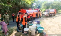 BPBD Bondowoso Salurkan Air Bersih ke Desa Terdampak Kekeringan