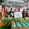BRI Krian Serahkan 17 Unit Komputer untuk Tingkatkan Pendidikan Digital di MI Ar-Rosyad Simogirang