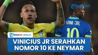 Bukti Hubungan Erat, Vinicius Jr Kembalikan Nomor 10 kepada Neymar di Skuad Selecao