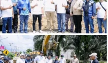 Bupati Fawait Tinjau Perbaikan Jalan Provinsi di Kencong