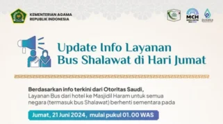 Bus Shalawat Jemaah Haji Indonesia Berhenti Sementara Tiap Jumat, Ini Jadwalnya