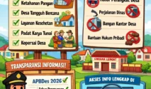 Camat Rambipuji Pimpin Langsung Monitoring Bantuan Keuangan Desa 2026 untuk Perkuat Transparansi