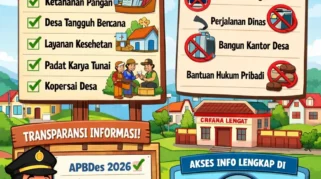 Camat Rambipuji Pimpin Langsung Monitoring Bantuan Keuangan Desa 2026 untuk Perkuat Transparansi