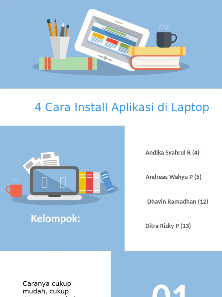 cara install aplikasi di laptop Mac: Metode Utama