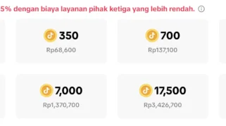 Cara Mendapatkan Koin TikTok Murah Melalui Website Resmi Tanpa Biaya Admin