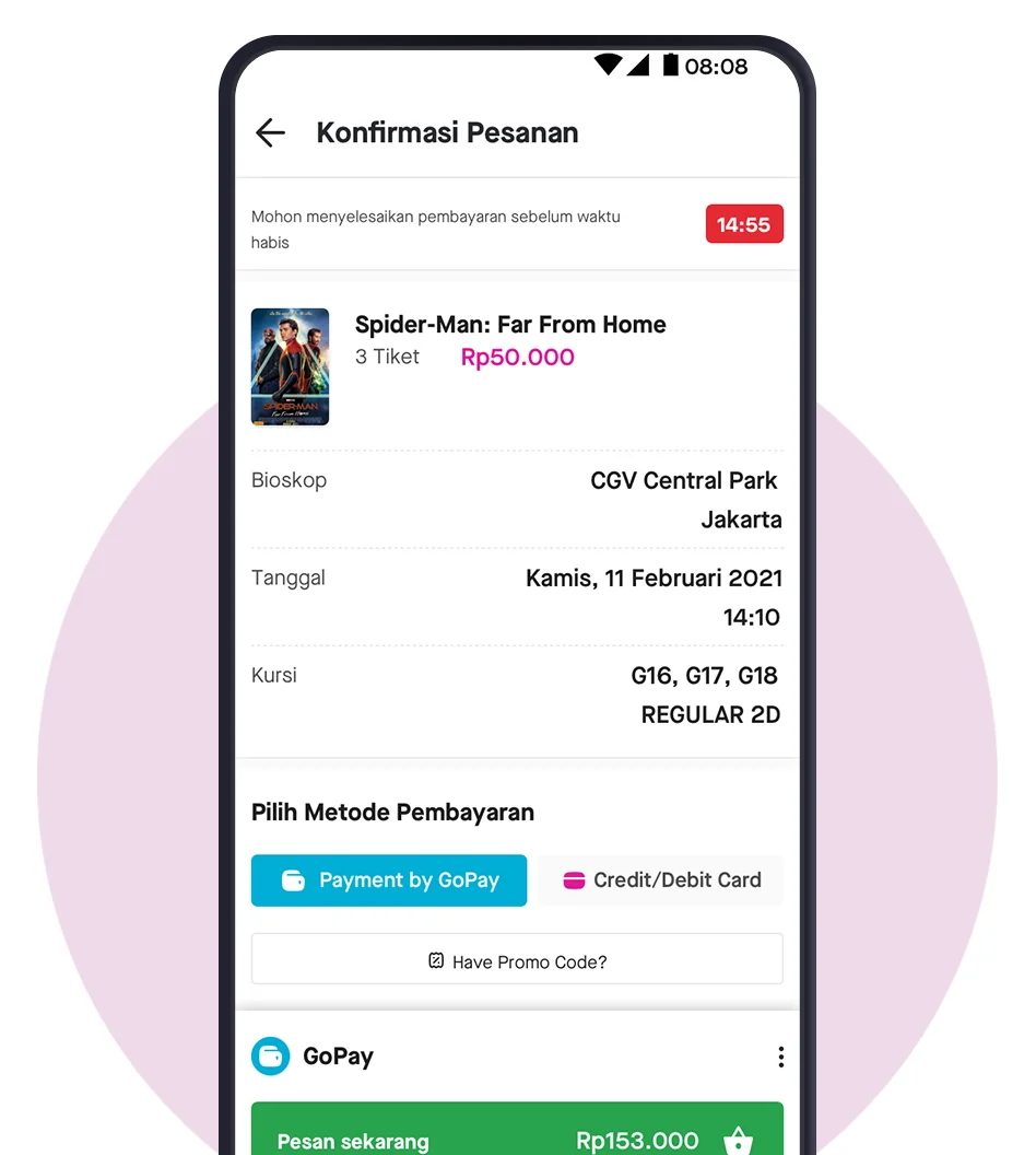 Cara Mudah Beli Tiket Bioskop Online di Aplikasi GoPay Tanpa Antre di Tahun 2026
