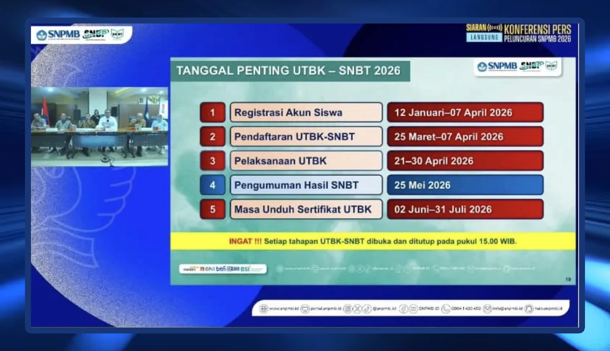 Cara Mudah Cek Kelulusan Peserta UTBK SNBT 2026 dengan Nomor Peserta dan Tanggal Lahir