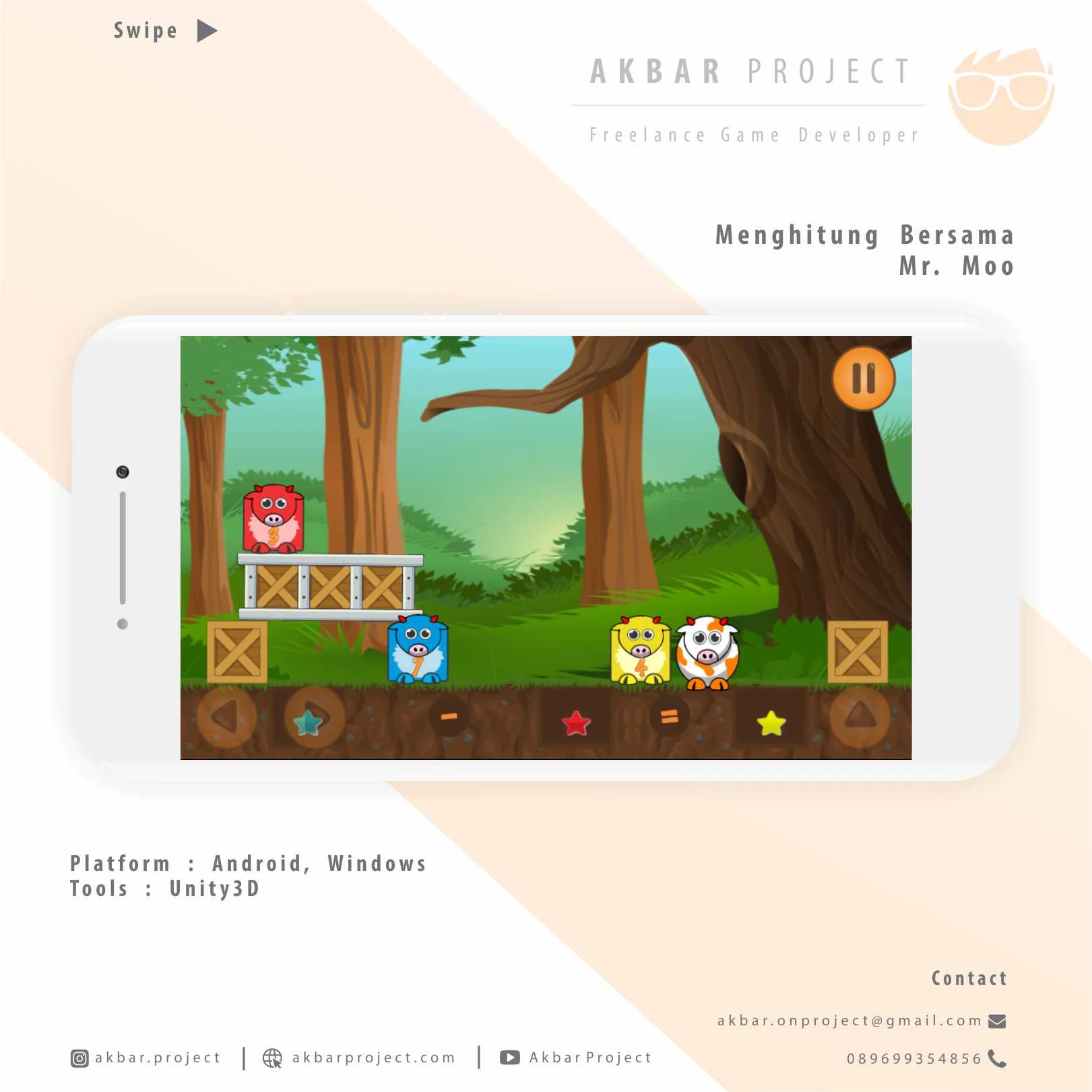 Contoh game terkemuka yang menerapkan model ini