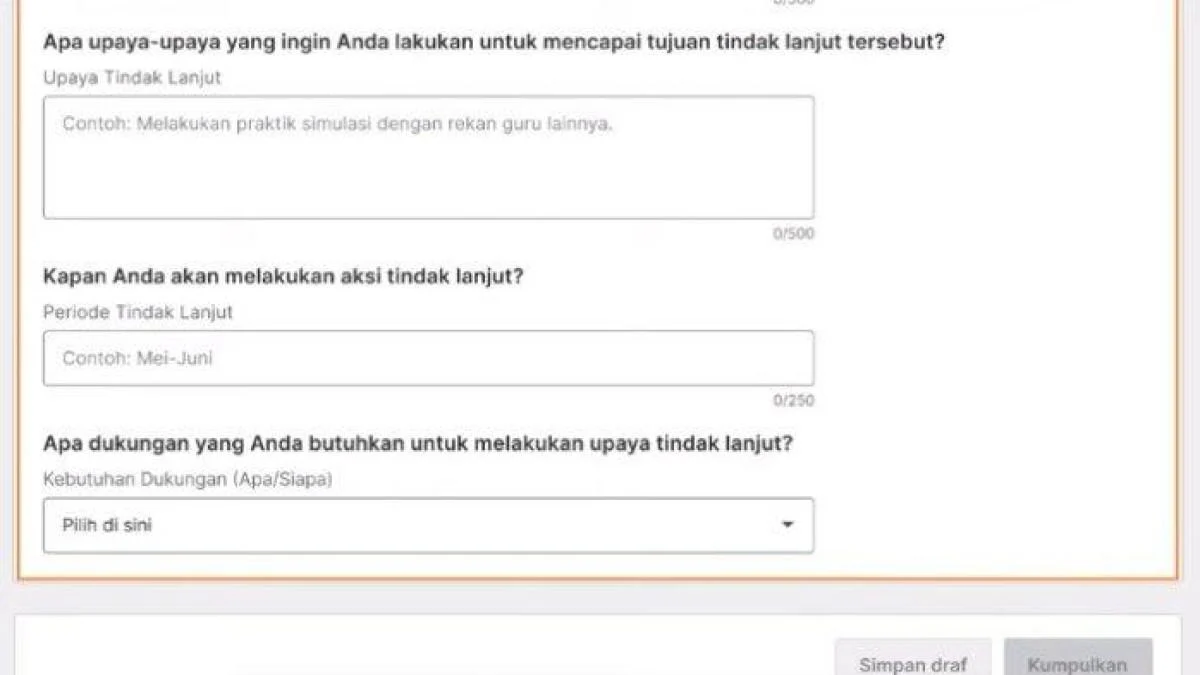 Contoh Jawaban PMM Guru: Kapan Melakukan Aksi Tindak Lanjut dalam Pembelajaran?
