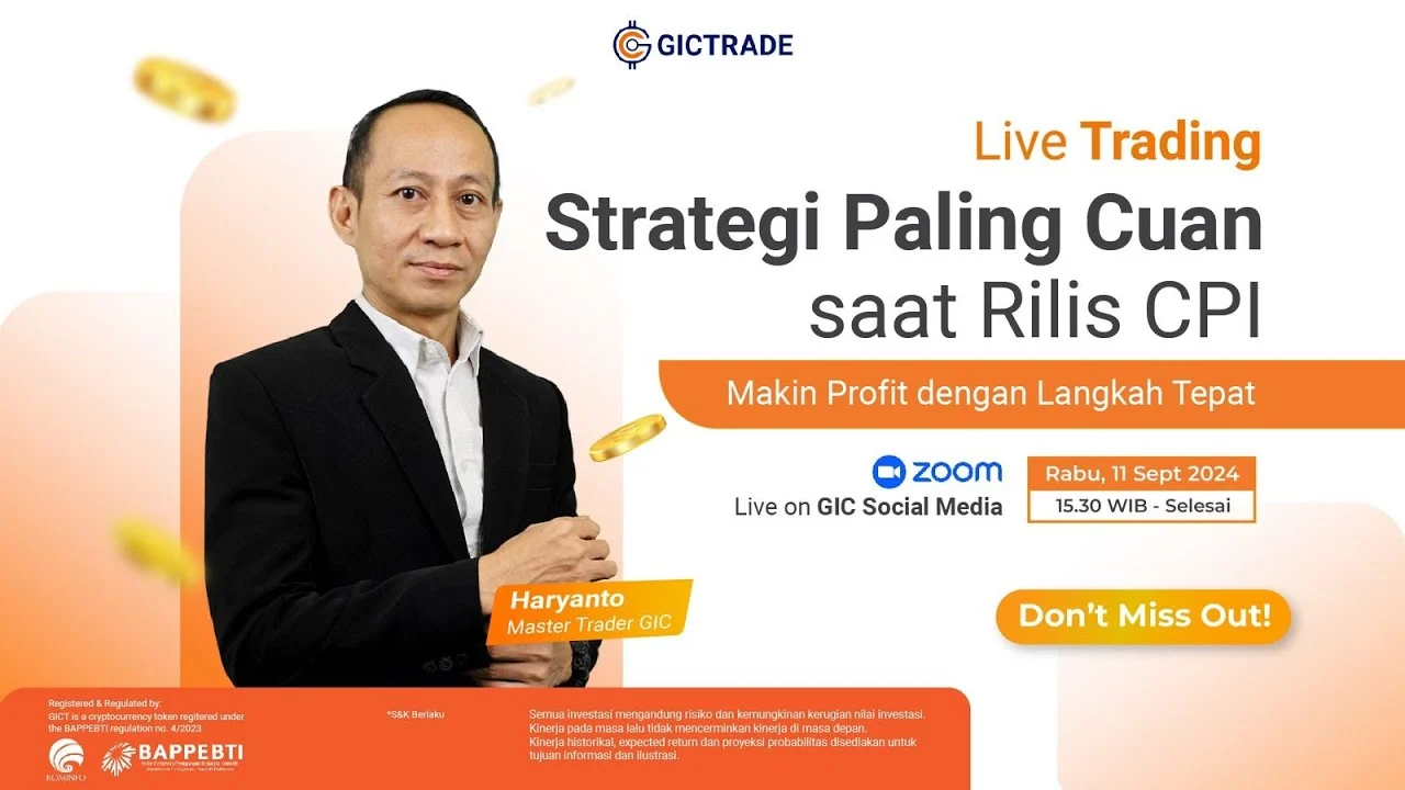 Contoh Praktis: Menggunakan Strategi News Trading pada Rilis CPI AS