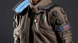 Cosplayer Wujudkan Jaket Cyberpunk 2077 dengan Kerah OLED Fleksibel untuk Bermain Game