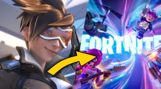 Crossover Fortnite dan Overwatch Kembali Menghadirkan Perbincangan Soal Postur Tracer
