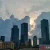 Cuaca Jakarta Diprakirakan Berawan, Hujan Ringan di Beberapa Wilayah