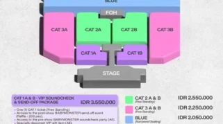 Daftar Harga Tiket dan Denah Tempat Duduk Konser BABYMONSTER di Jakarta 2026