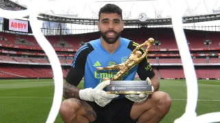 David Raya Raih Golden Glove Ketiga Berturut-turut di Liga Premier Inggris