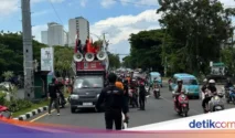 Demo Hari Buruh Makassar Guncang Lalu Lintas, Polisi Imbau Pengendara Hindari Titik Rawan