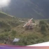 Detik-detik Evakuasi Pendaki Malaysia Jatuh di Gunung Rinjani dengan Helikopter