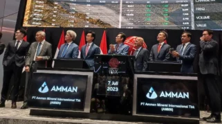 Direktur Amman Mineral Internasional Mundur Seiring Tekanan Saham Setelah Dikeluarkan dari Indeks MSCI