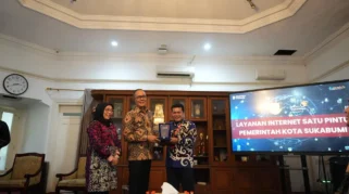 Diskominfo Kota Sukabumi Lakukan Evaluasi Rutin Layanan Internet Satu Pintu