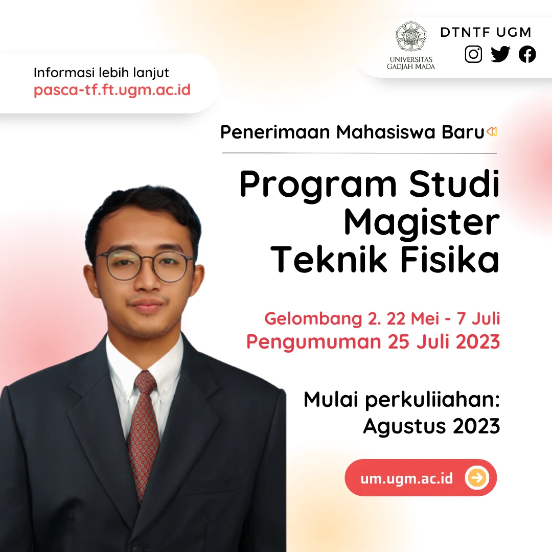 Djoko Selesaikan Studi Magister Teknik Fisika UGM di Usia 68 Tahun dengan Prestasi Gemilang