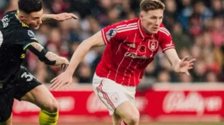 Elliot Anderson Tampil Gemilang Saat Nottingham Forest Kalah Tipis dari Manchester United