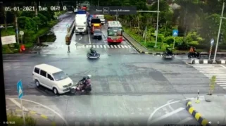 Emak Magetan Jadi Duta Lalu Lintas 2026 Usai Viral Hadang Bus Terobos Lampu Merah