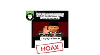 Fact‑check: Video Prabowo Subianto yang Mengumumkan Bantuan Prabowo Ternyata Tidak Benar