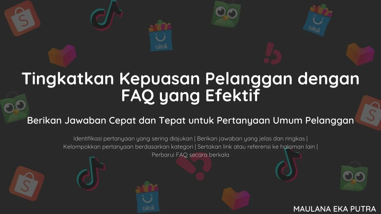 FAQ – Jawaban Cepat untuk Pertanyaan Umum