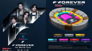 FForever Buka Konser Hari Kedua dengan Meriah di Indonesia Arena Jakarta