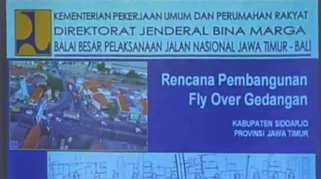 Flyover Gedangan Sidoarjo Mulai Disosialisasikan, Pembebasan Lahan Ditarget Rampung Akhir 2026