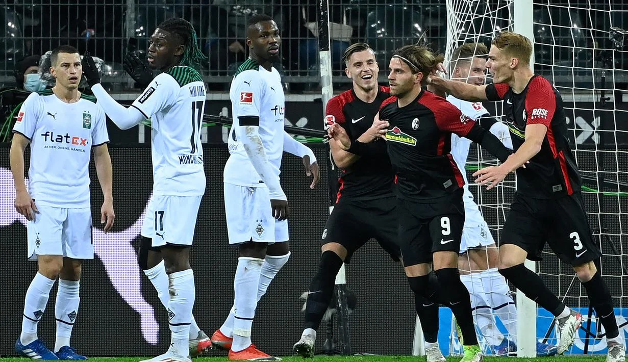 Freiburg Raih Tiket Eropa Usai Menang Telak 4-1 atas RB Leipzig di Bundesliga