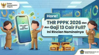 Gaji ke-13 Cair Mulai 2 Juni 2026, Ini Rincian Nominal yang Diterima PPPK hingga Eselon